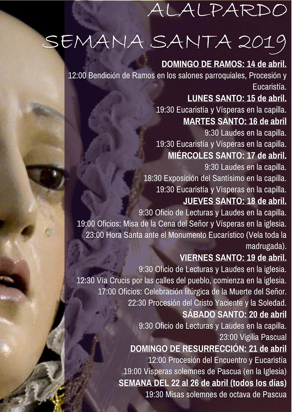 Semana Santa en Alalpardo 2019 Alalpardo